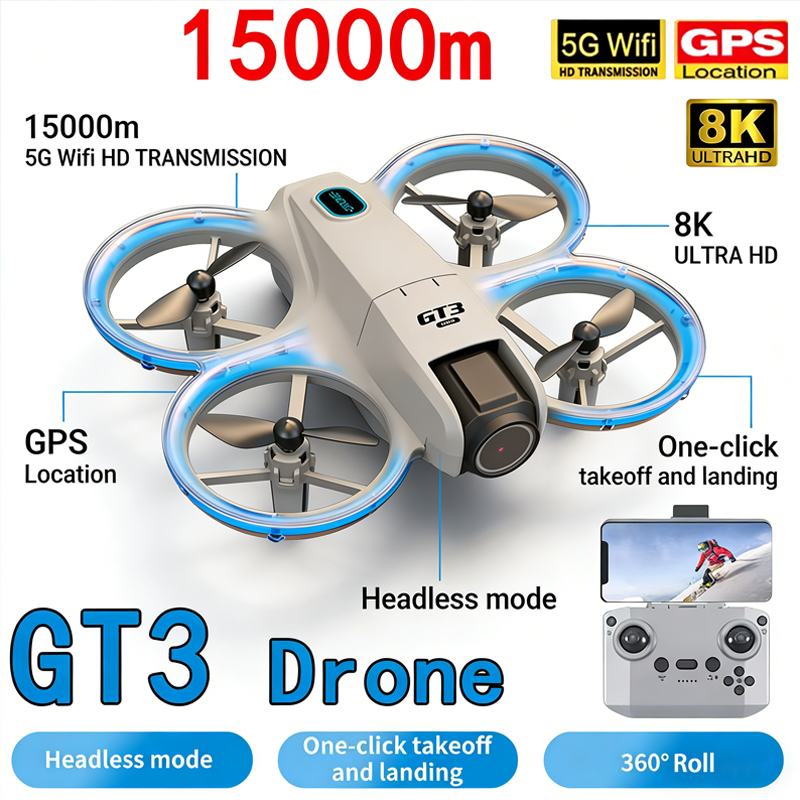 Diy Drone Electronics Kit - Drone GT3 MAX Baru 8K HD