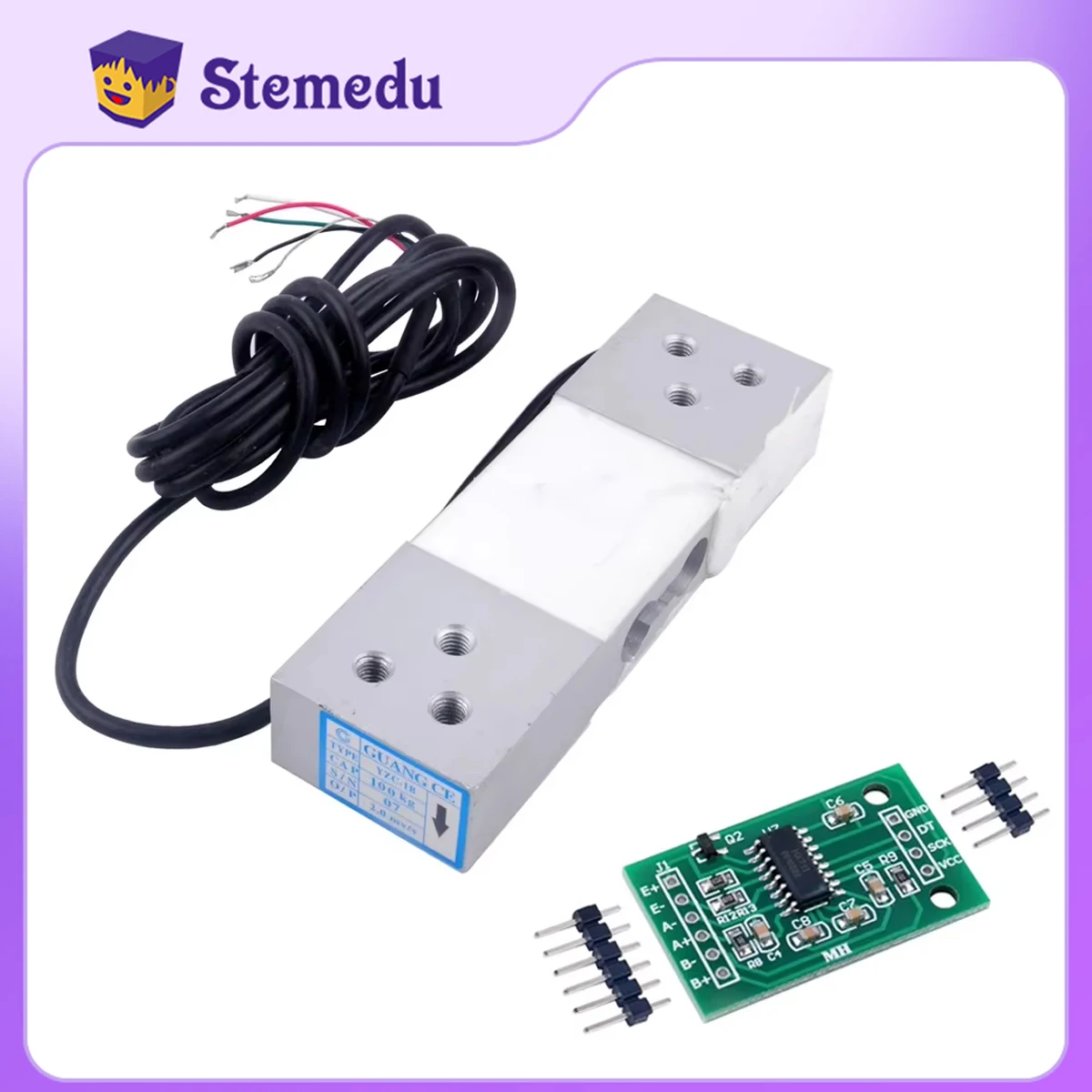 Diy Electronics Load Cell - 100KG Load Cell YZC-1B Sensor Tekanan