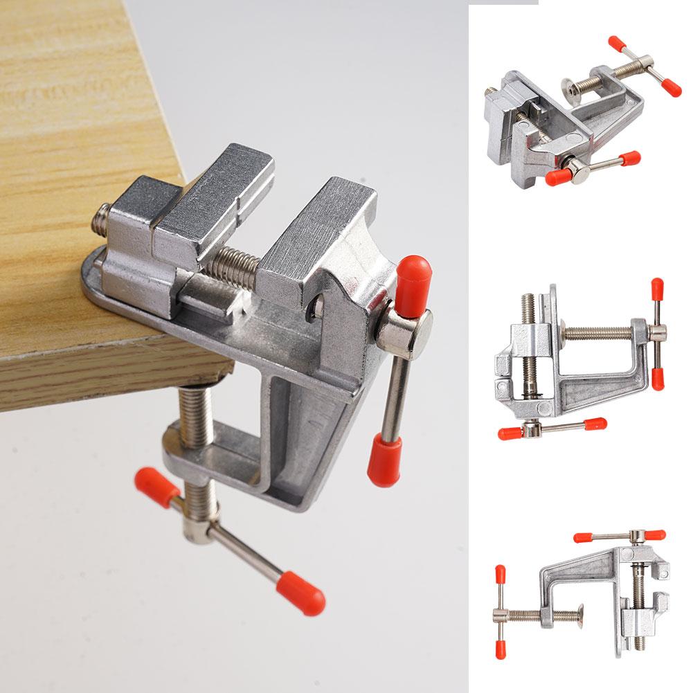 Diy Electronics Bench - Alat Penjepit Meja Mini Aluminium Kokoh: