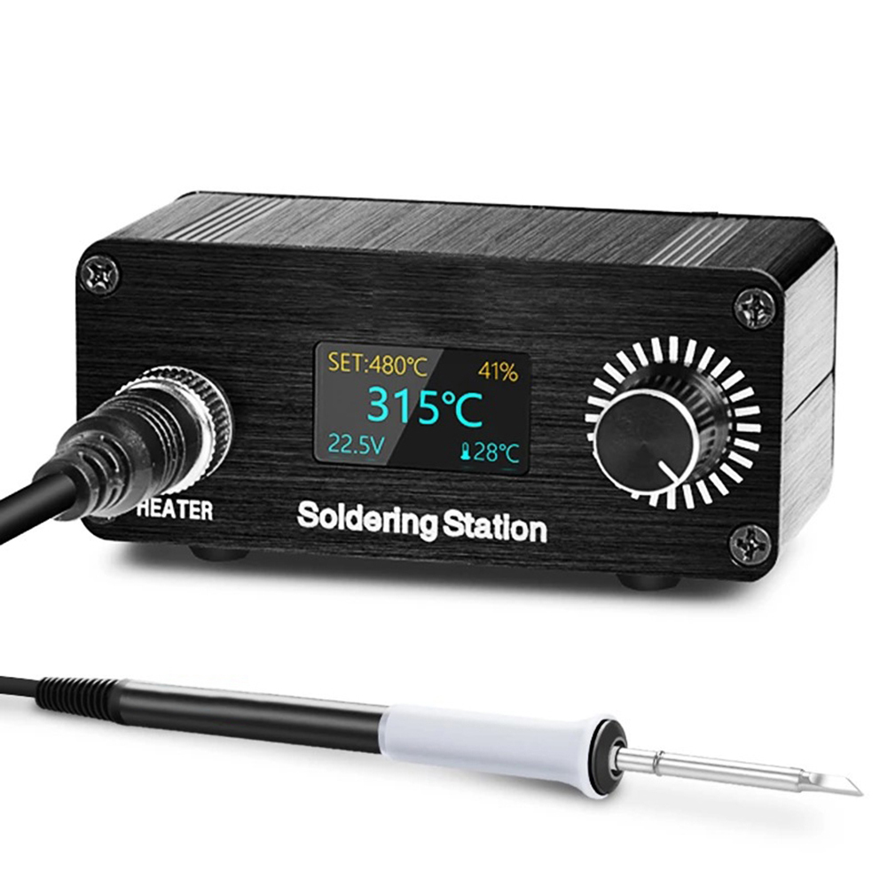 Diy Soldering Station No Electronics - Stasiun solder Digital T12 suhu dapat