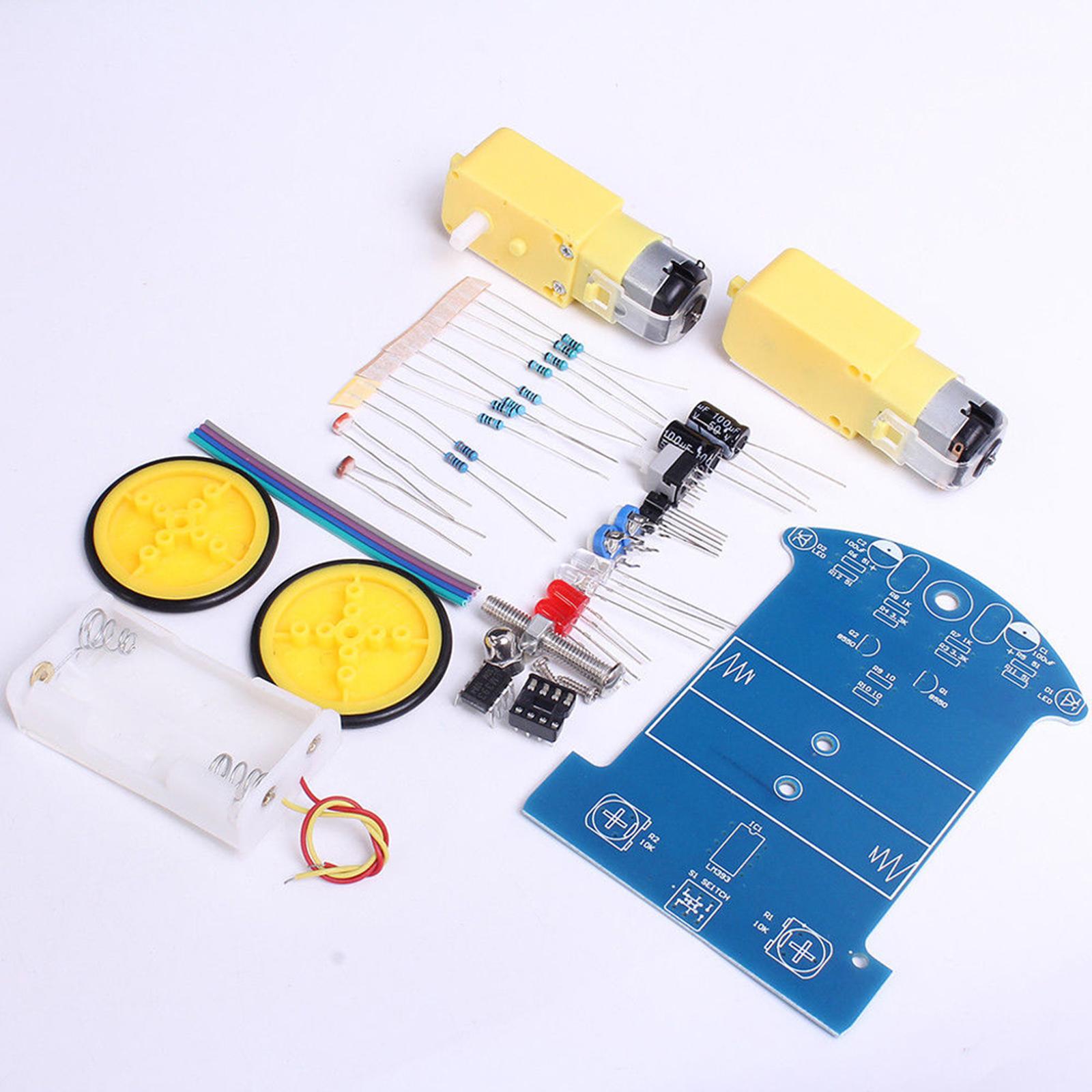 Diy Electronics For Beginners - Kit Mobil Robot Pintar DIY, Mainan