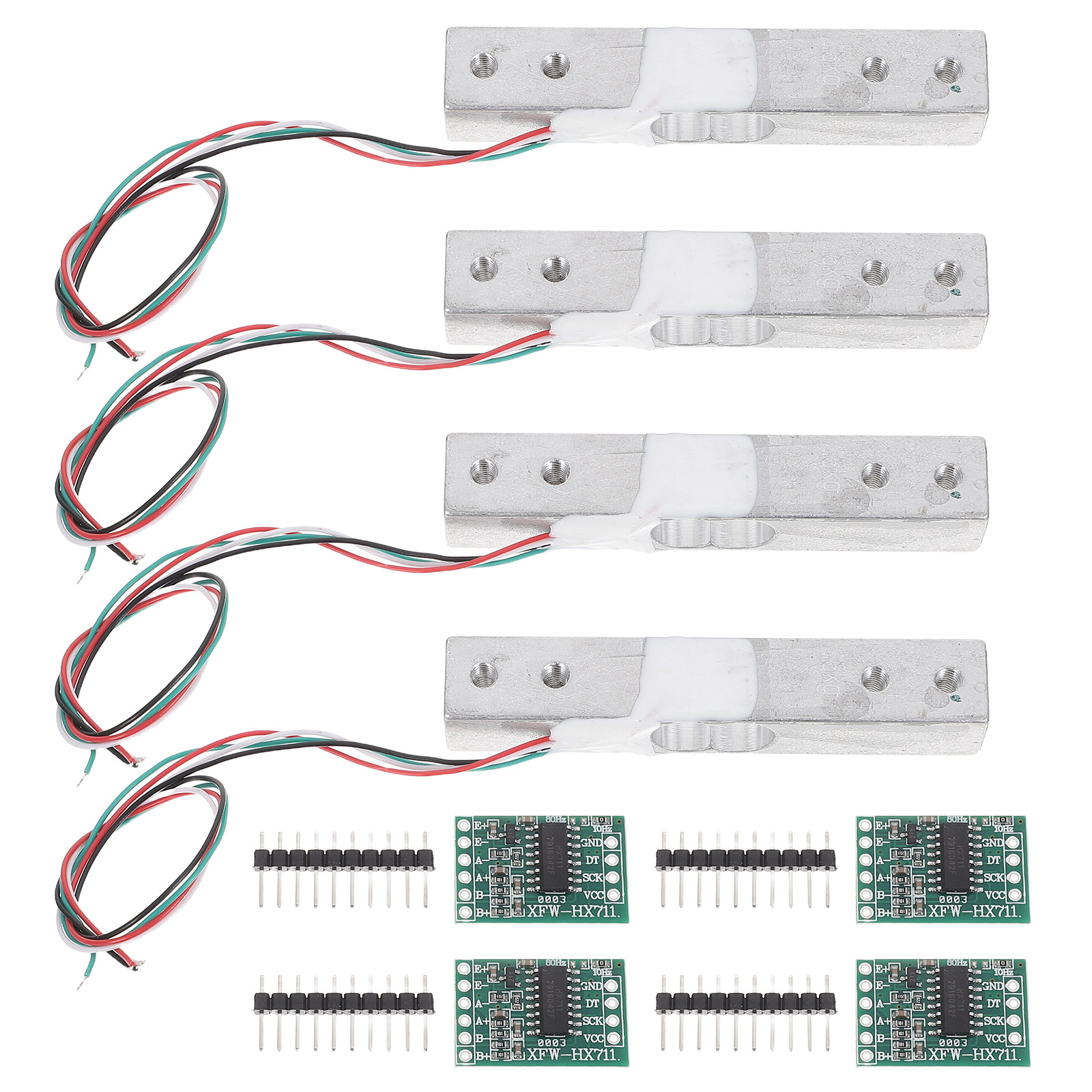 Diy Electronics Load Cell - 4Pcs Modul Timbangan Dapur Sensor Beban