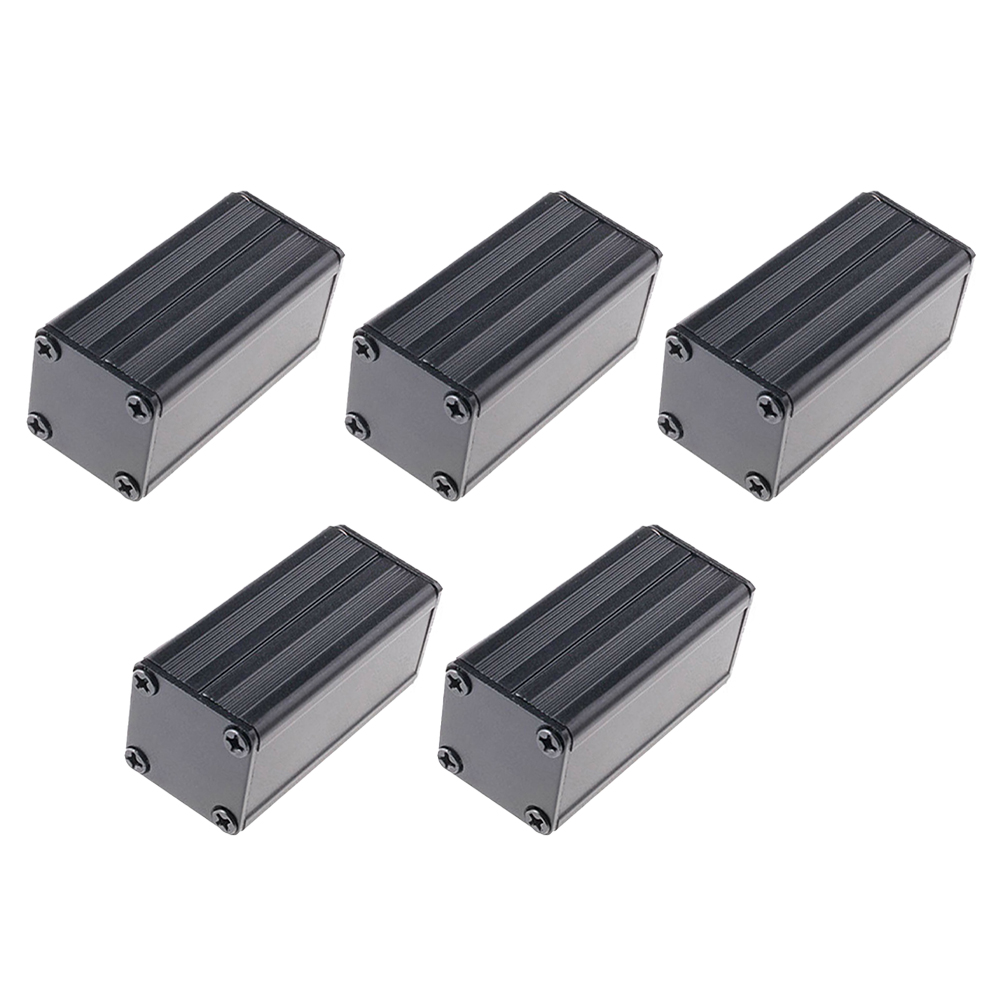 Diy Enclosure For Electronics - 5 buah kotak elektronik penutup Hitam