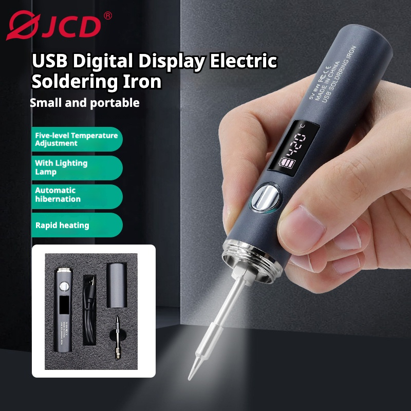 Diy Electronics Bench - Setrika Solder USB Type-C, 5-Kecepatan 260~420