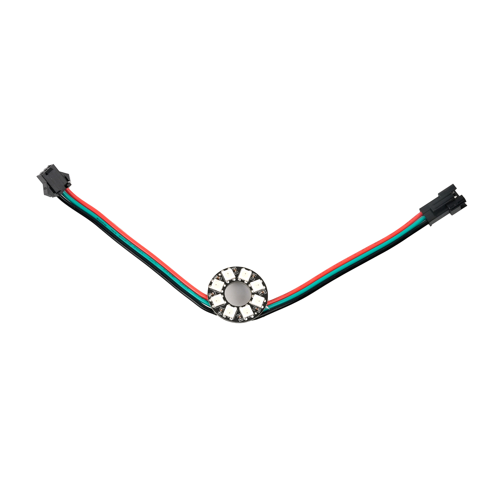 Diy Electronics Address - 8LED WS2812B RGB LED Ring Light