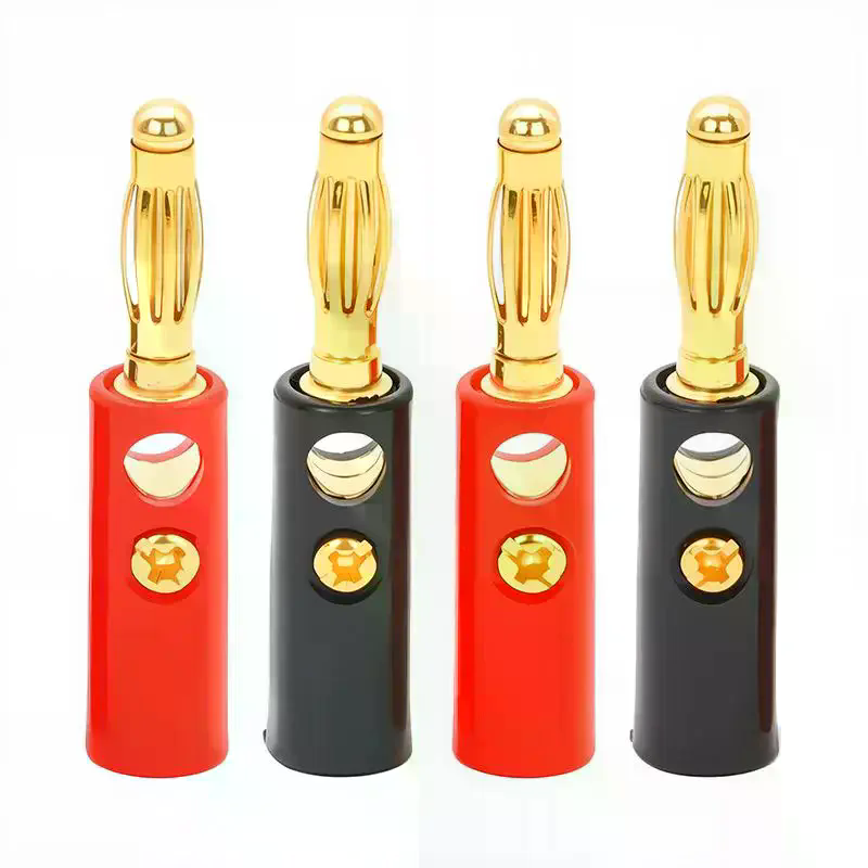 Diy Audio Electronics Projects - Set Terminal Soket Banana Plug 4MM,