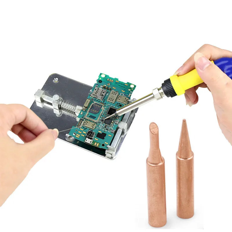 5 Buah Set Ujung Besi Solder T - Diy Electronics Bench ulasan dan harga