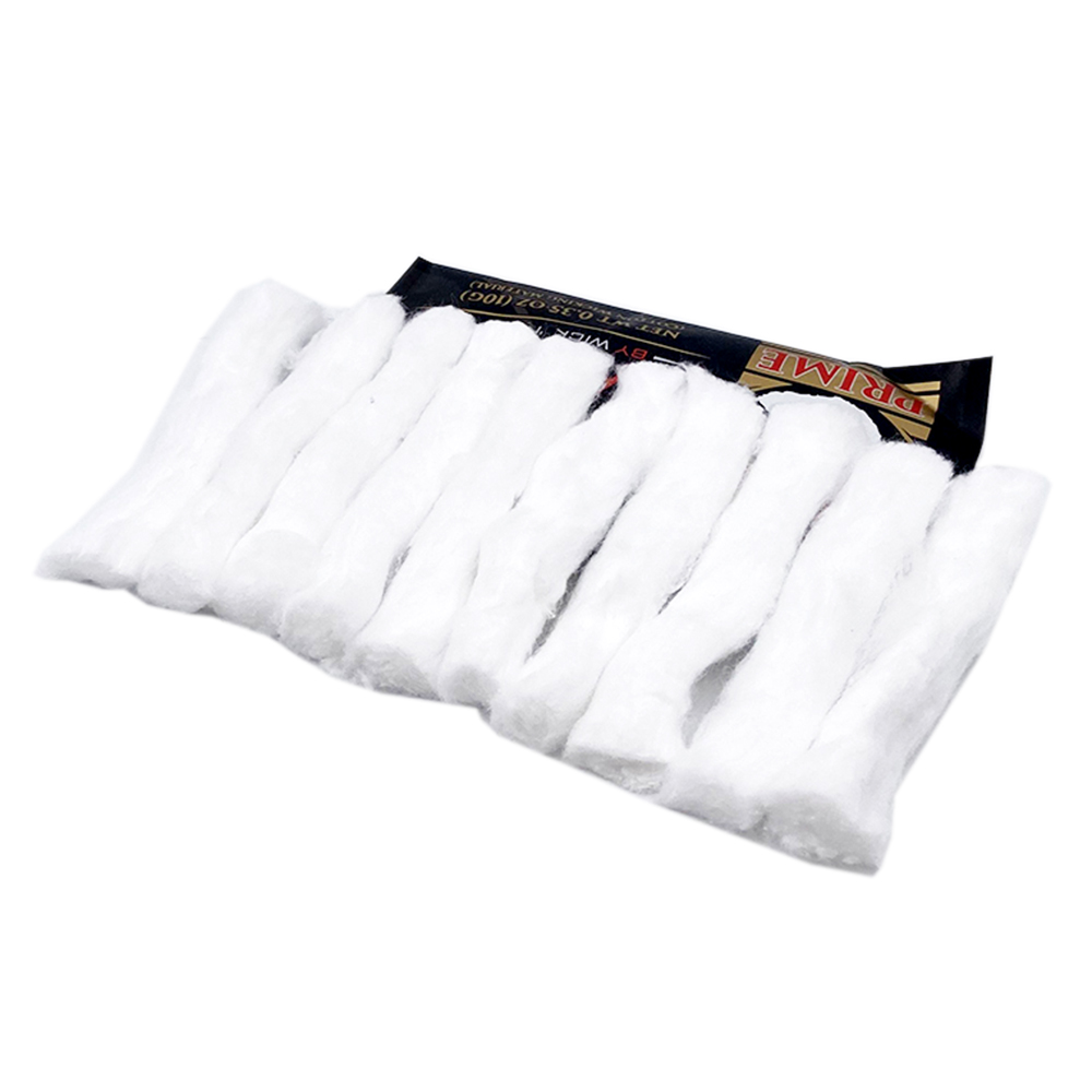 2 Pak Katun Bacon Prime Perak  - Diy Vape Electronics ulasan dan harga