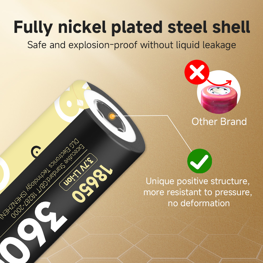 Baterai DLGpower Original 1865 - Diy Vape Electronics ulasan dan harga