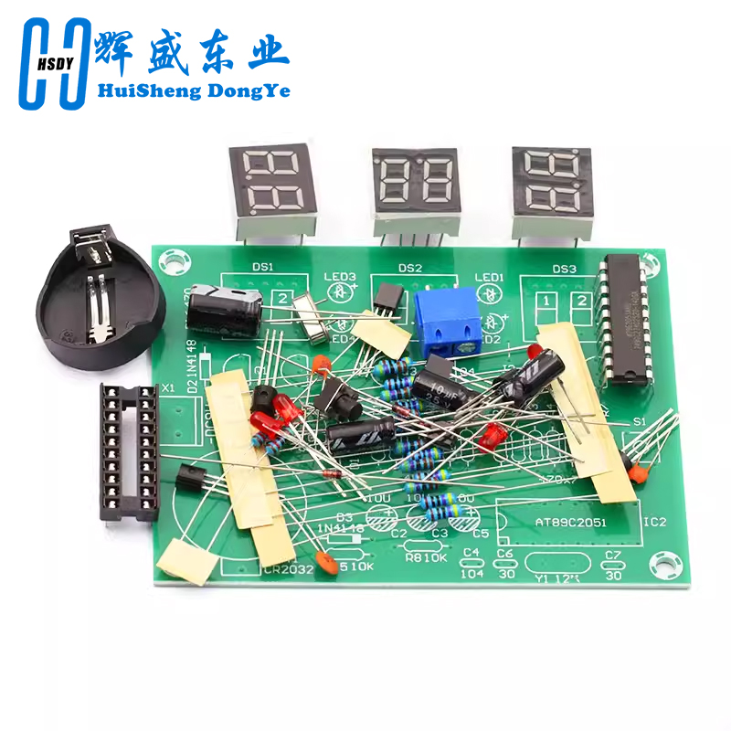 Kit DIY jam elektronik AT89C20 - Diy Electronics Youtube ulasan dan harga