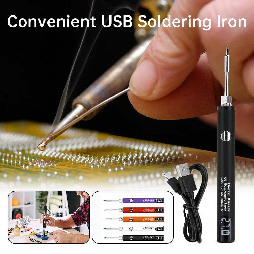 510 Kit Besi Solder Cerdas Ber - Diy Electronics Bench ulasan dan harga