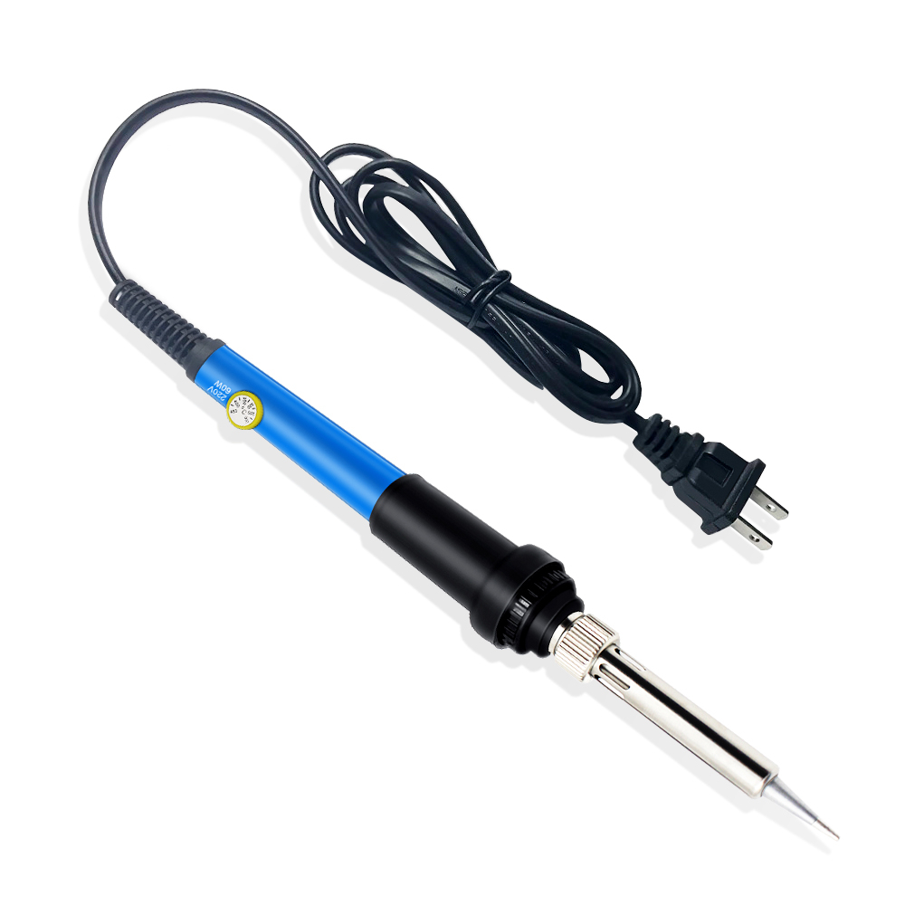 Solder besi listrik 60W, alat  - Diy Electronics Bench ulasan dan harga