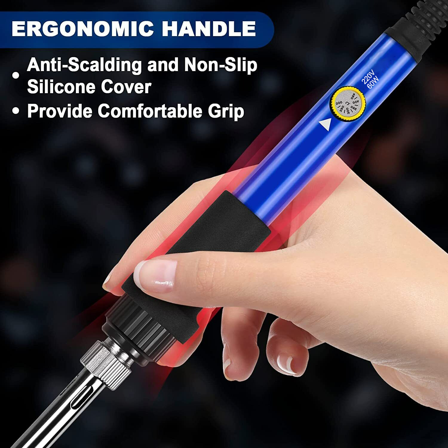 ILIBILIB 60W Kit Soldering Iro - Diy Electronics Bench ulasan dan harga
