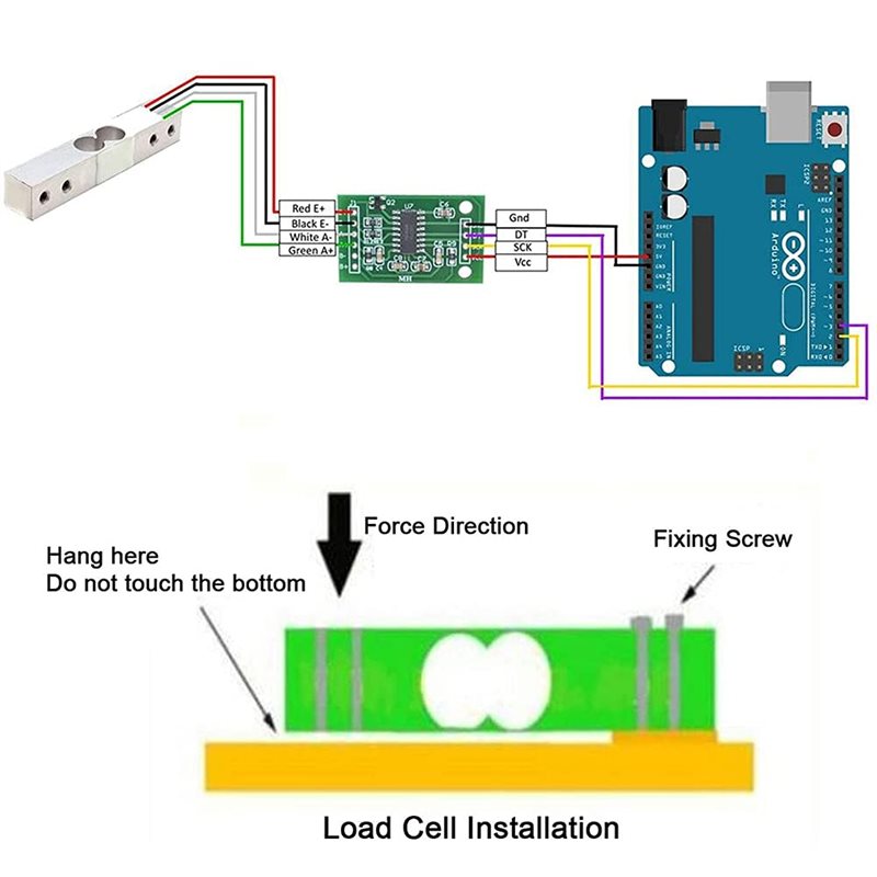 【PUBLICITY】4 Set Sensor Berat  - Diy Electronics Load Cell ulasan dan harga