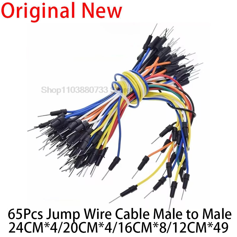 65 buah/lot kabel Jumper kabel - Diy Electronics Load Cell ulasan dan harga