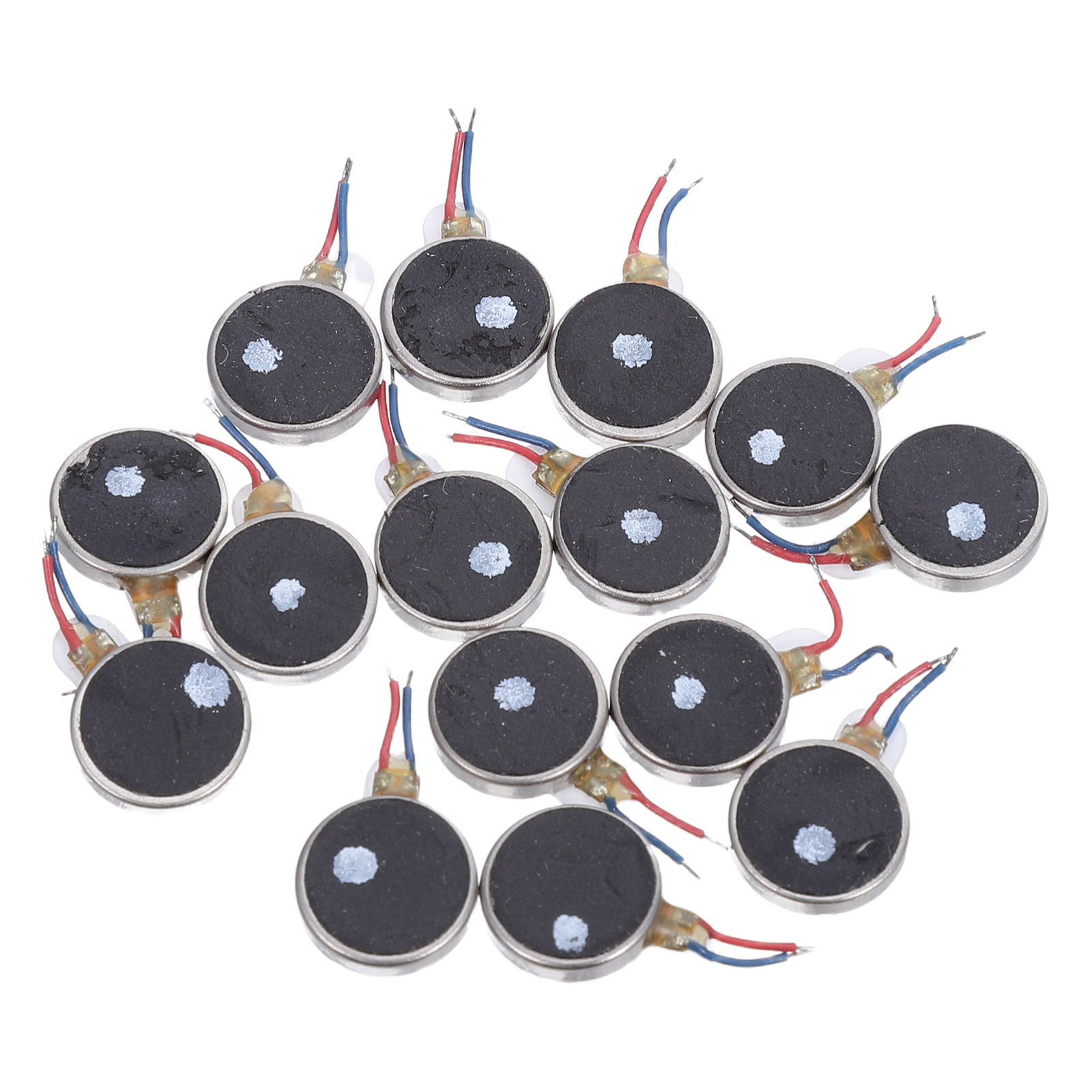 15 Buah Motor Getar Datar 10Mm - Diy Electronics Project ulasan dan harga
