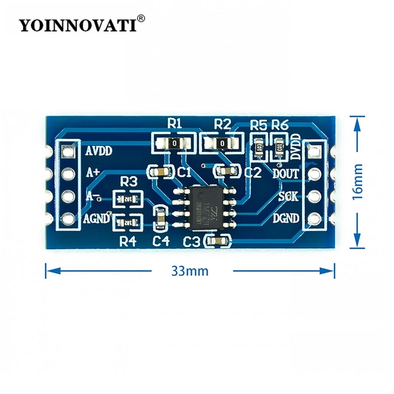 TM7711 Modul Sensor Tekanan Pe - Diy Electronics Load Cell ulasan dan harga