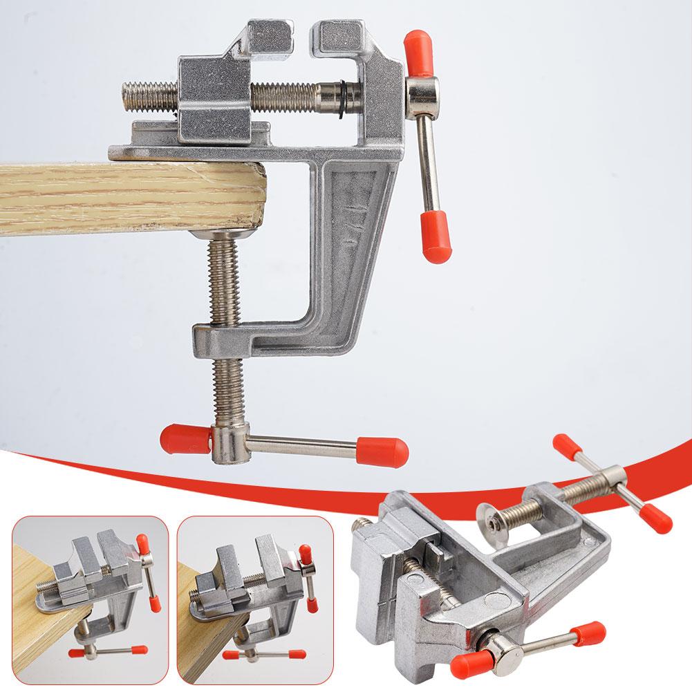 Alat Penjepit Meja Mini Alumin - Diy Electronics Bench ulasan dan harga