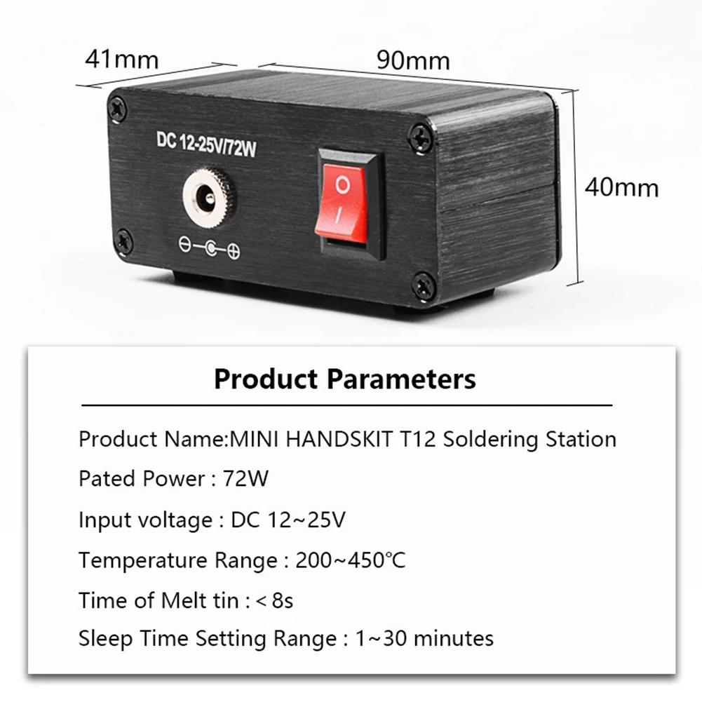 Stasiun solder Digital T12 suh - Diy Soldering Station No Electronics ulasan dan harga