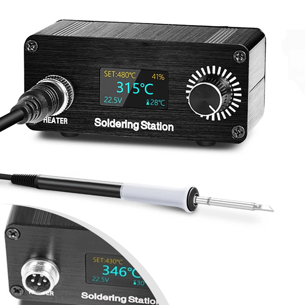 Stasiun solder Digital T12 suh - Diy Soldering Station No Electronics ulasan dan harga