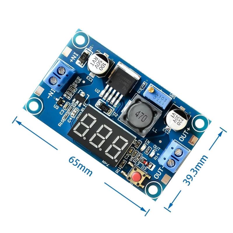 Modul Catu Daya LM2596 Dengan  - Diy Electronic Modules ulasan dan harga