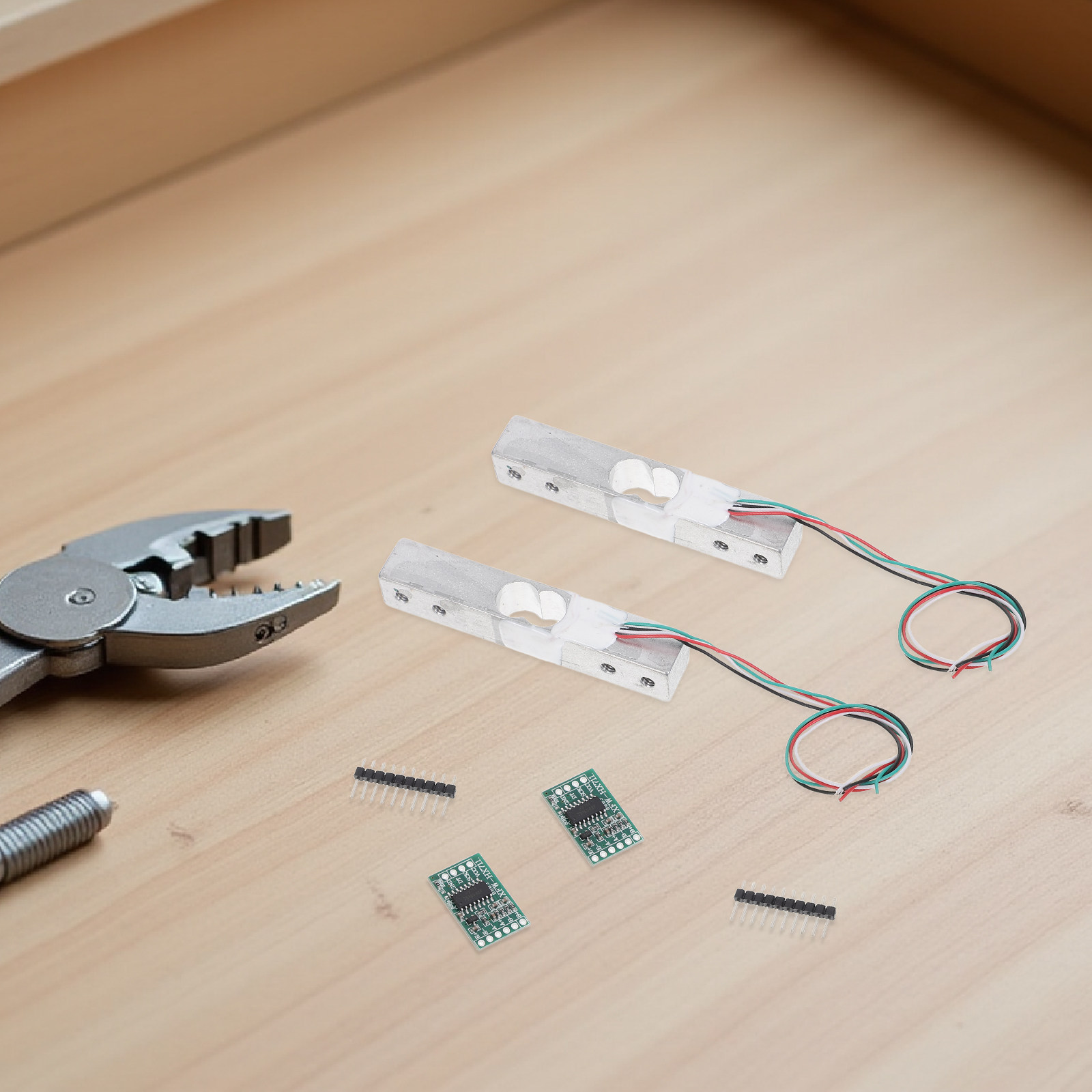 4Pcs Modul Timbangan Dapur Sen - Diy Electronics Load Cell ulasan dan harga