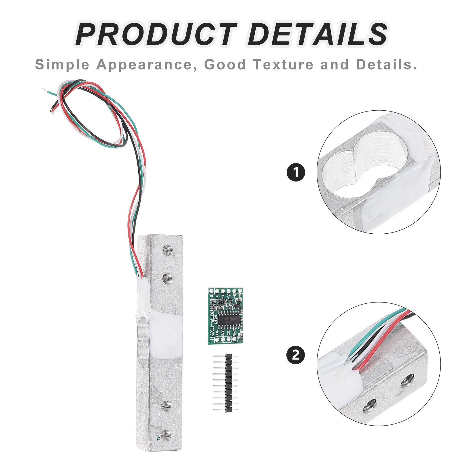 4Pcs Modul Timbangan Dapur Sen - Diy Electronics Load Cell ulasan dan harga