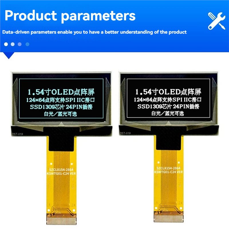 Modul Layar OLED Chip SSD1309  - Oled Display Module ulasan dan harga