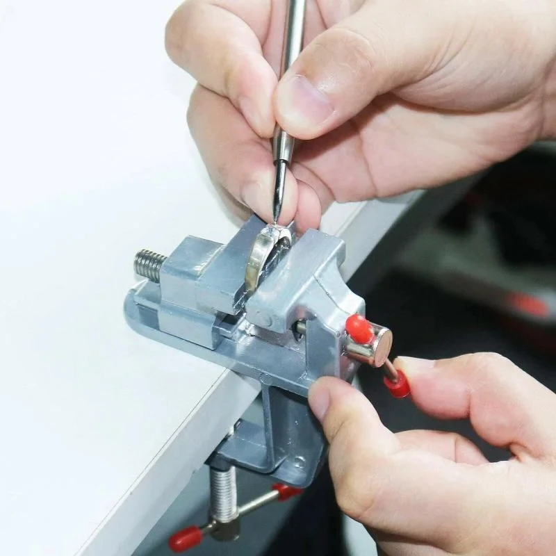 Klem meja Mini, ragum bangku M - Diy Electronics Bench ulasan dan harga