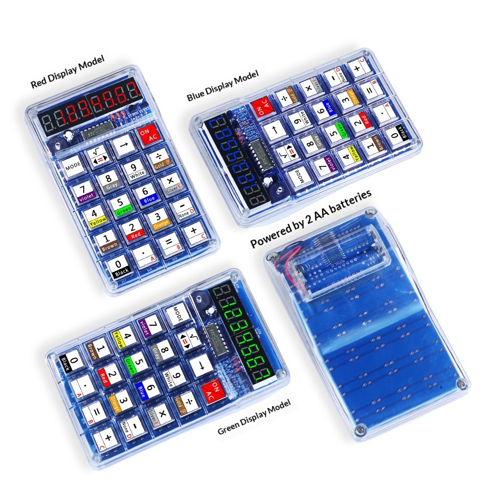 Kit Produksi Kalkulator, Kompo - Diy Electronics Youtube ulasan dan harga