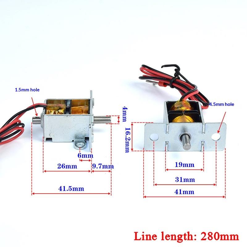 1 Buah DC12V 12A 0726 Solenoid - Diy Electronics Project ulasan dan harga