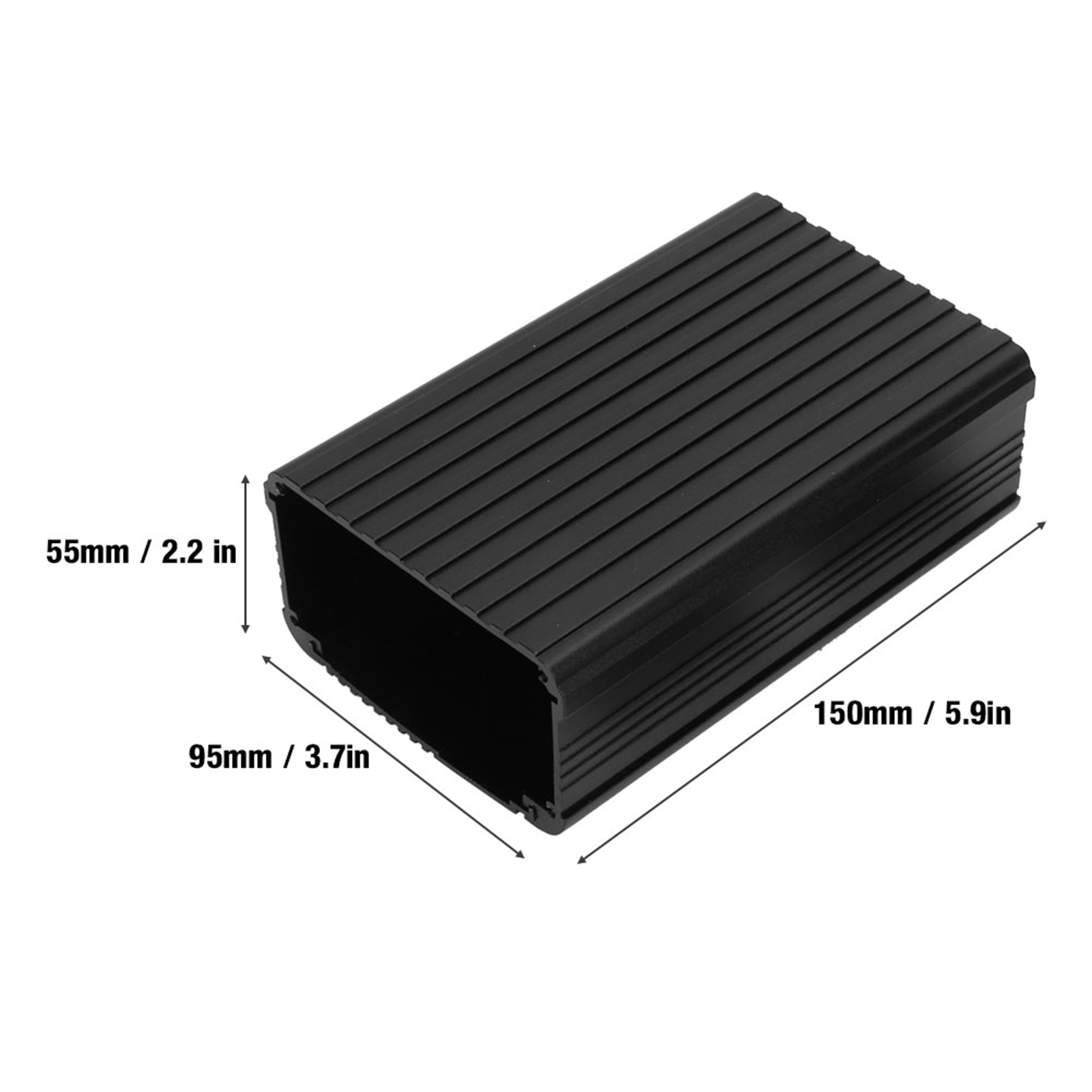 Kotak Pendingin Aluminium untu - Diy Enclosure For Electronics ulasan dan harga