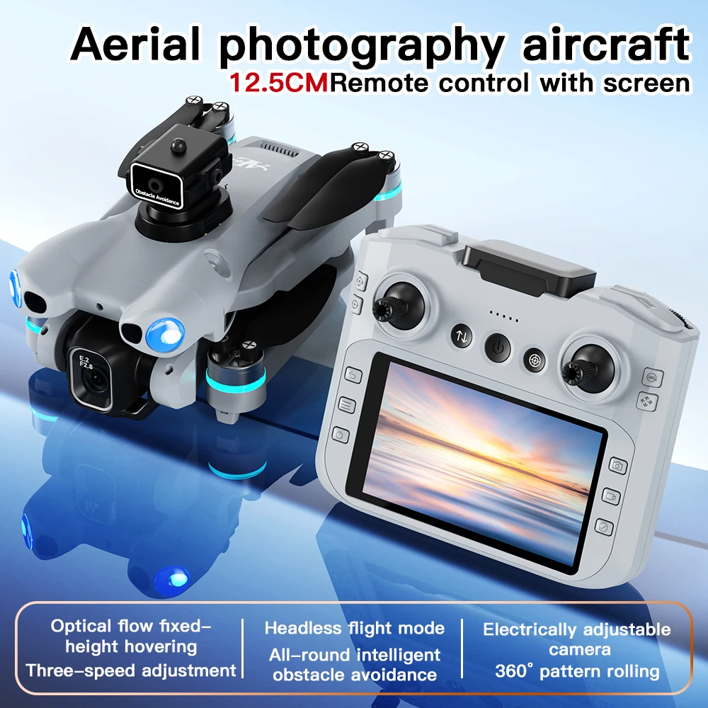 Drone AE5 Pro 8K HD Layar 4.5  - Diy Drone Electronics Kit ulasan dan harga