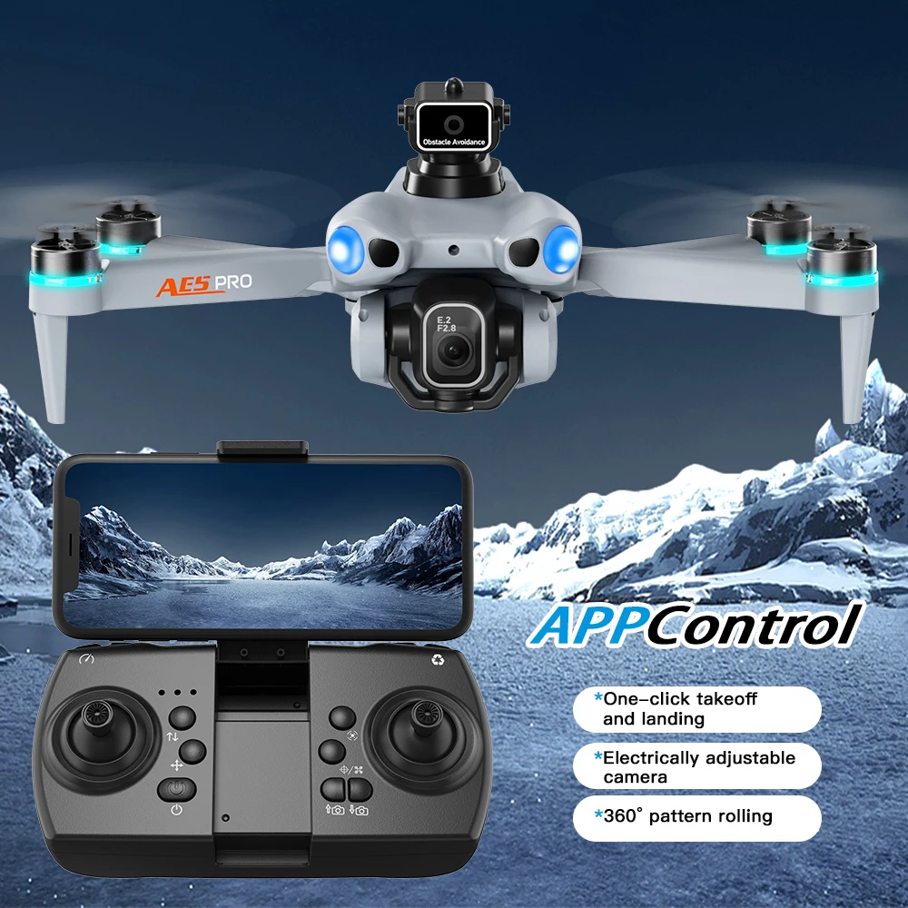 Drone AE5 Pro 8K HD Layar 4.5  - Diy Drone Electronics Kit ulasan dan harga