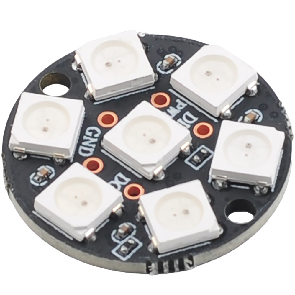 7-Pixel WS2812 5050 RGB LED Ri - Diy Electronics Address ulasan dan harga