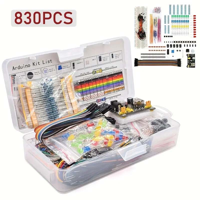 Kit pemula proyek DIY 830 buah - Arduino Uno Starter Kit ulasan dan harga