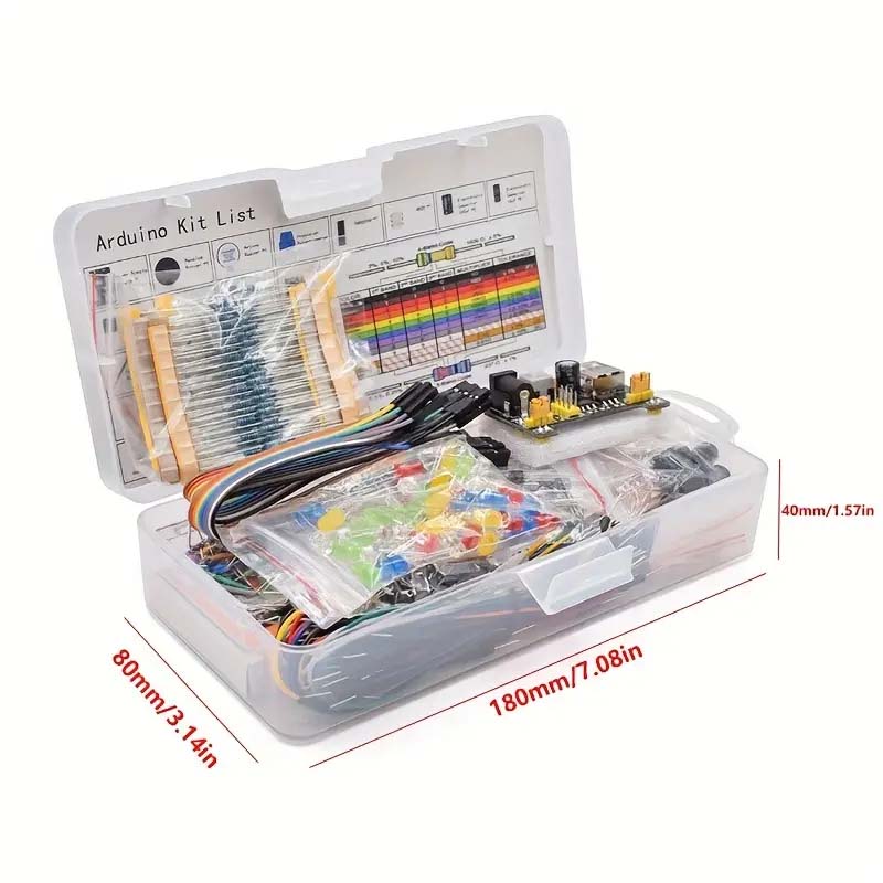 Kit pemula proyek DIY 830 buah - Arduino Uno Starter Kit ulasan dan harga