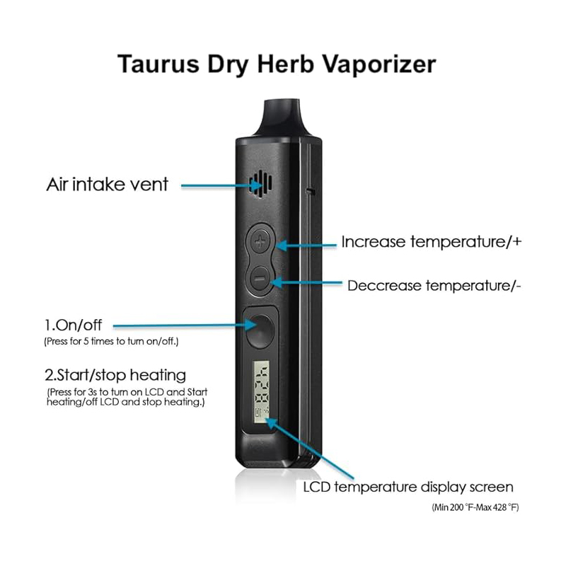 Anix Vaporizer Herbal kering T - Diy Vape Electronics ulasan dan harga