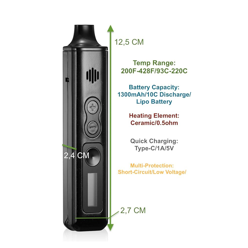 Anix Vaporizer Herbal kering T - Diy Vape Electronics ulasan dan harga