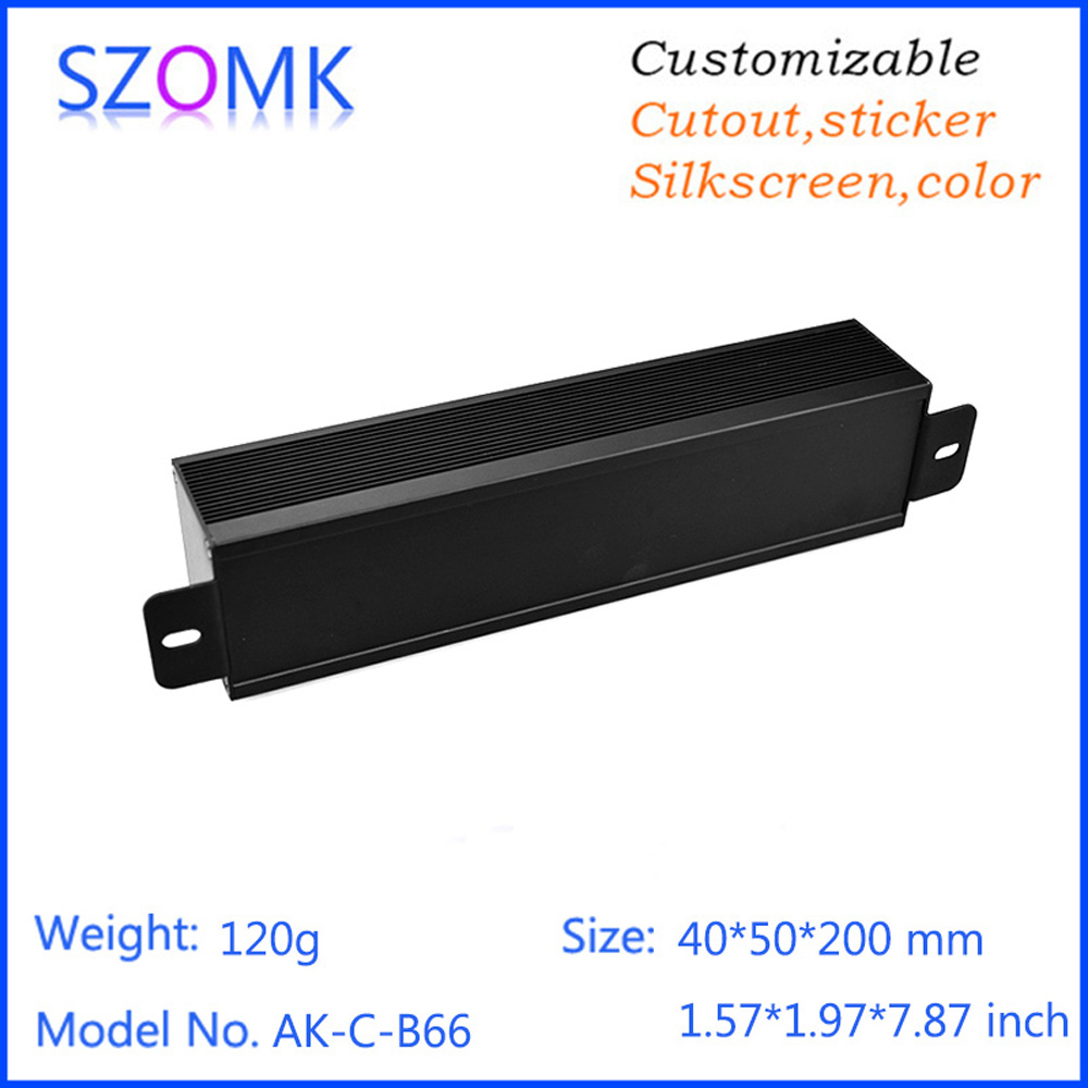 1 Buah 40*50*200Mm Kotak Alumi - Diy Enclosure For Electronics ulasan dan harga