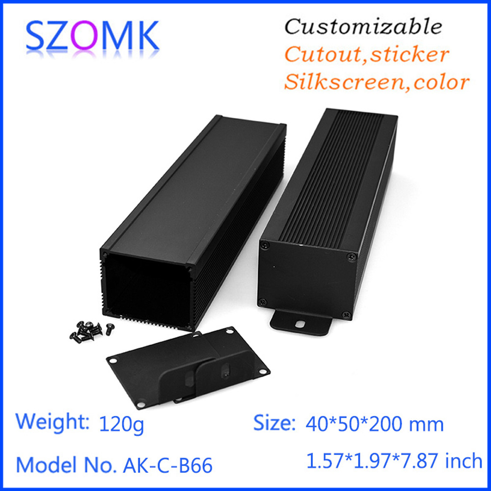 1 Buah 40*50*200Mm Kotak Alumi - Diy Enclosure For Electronics ulasan dan harga