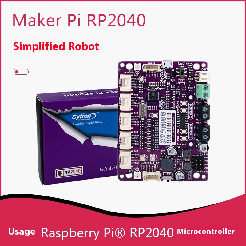 Maker Pi RP2040 DIY Robot Moti - Diy Electronic Modules ulasan dan harga
