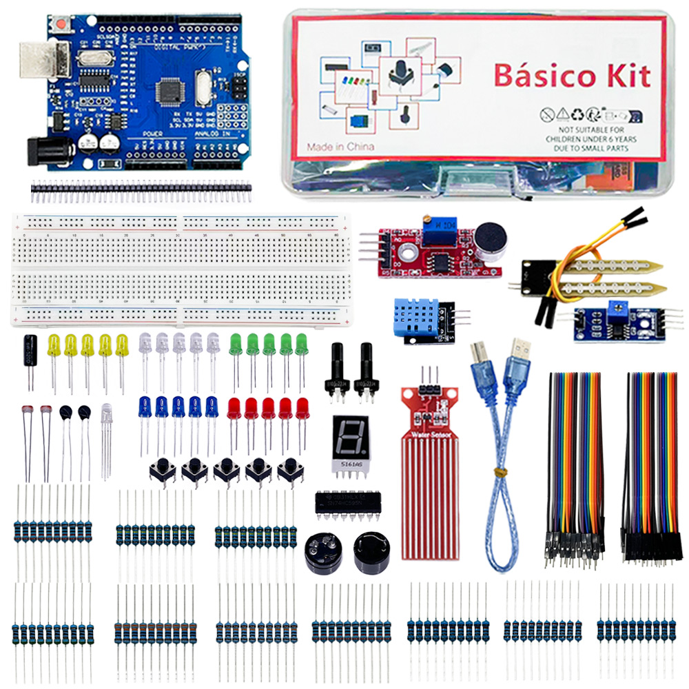 Kit Elektronik Fun Basico Untu - Arduino Uno Starter Kit ulasan dan harga