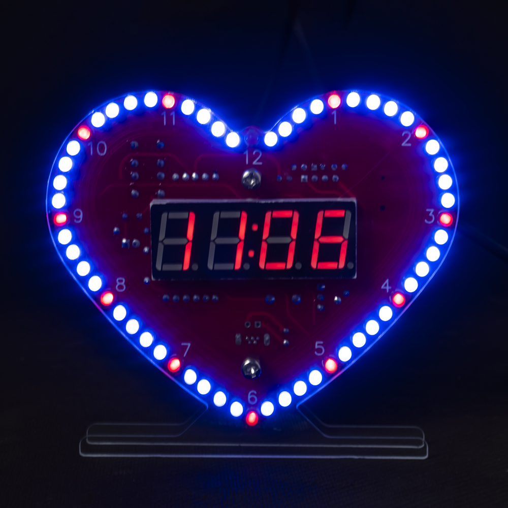 Kit Elektronik DIY Jam LED Ber - Diy Electronics Youtube ulasan dan harga