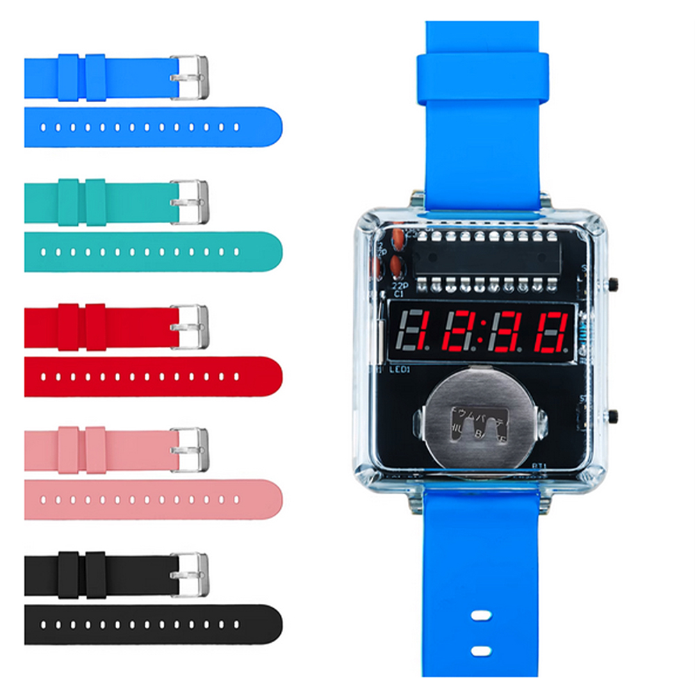 Kit Jam Tangan Elektronik DIY  - Diy Electronics Youtube ulasan dan harga