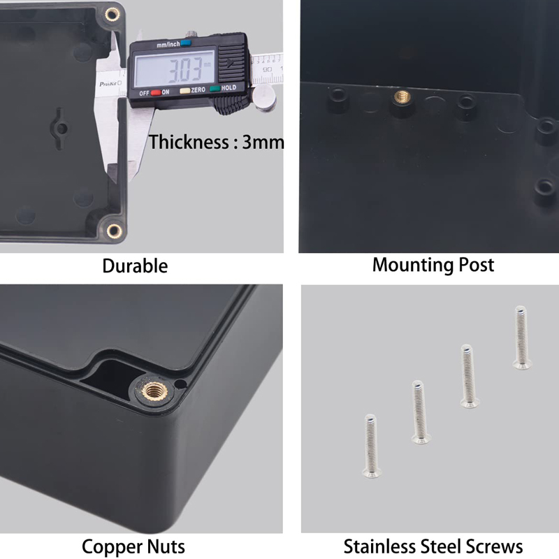 Kotak sambungan listrik plasti - Diy Electronics Project ulasan dan harga