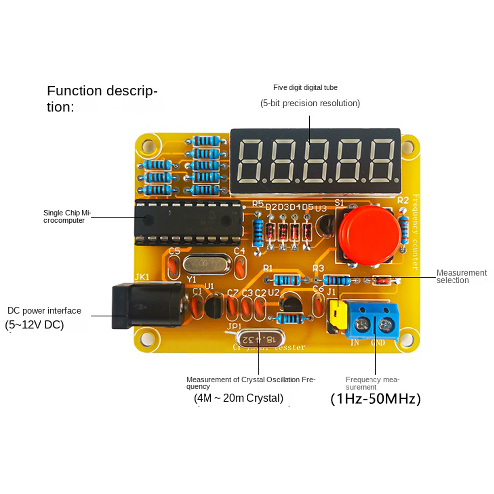 Kit Pengukuran Frekuensi DIY 1 - Diy Electronics Youtube ulasan dan harga